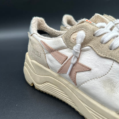 Golden Goose Running - Blanc Beige Rose C1217