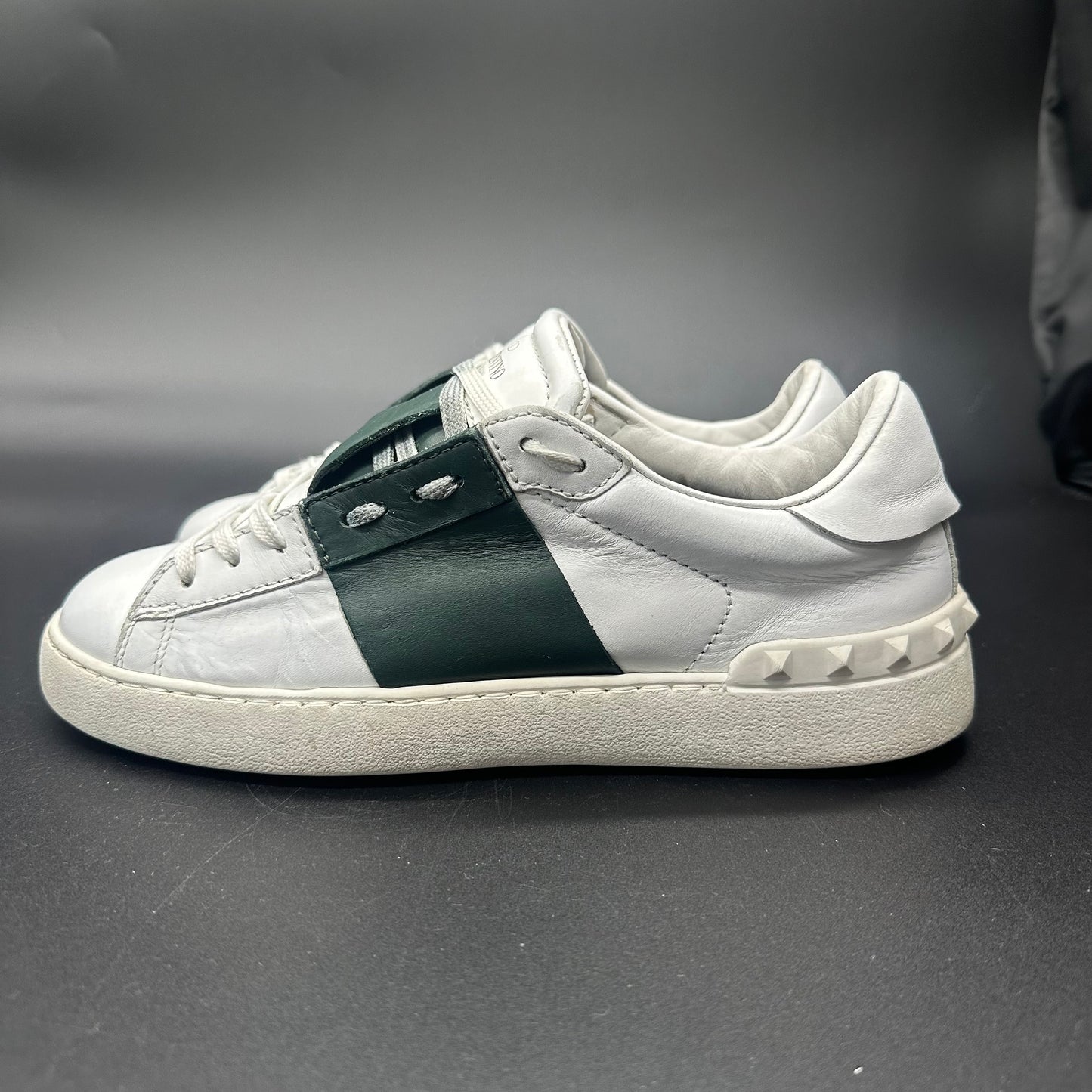 Valentino Open Sneakers - Blanc / Vert ▪️