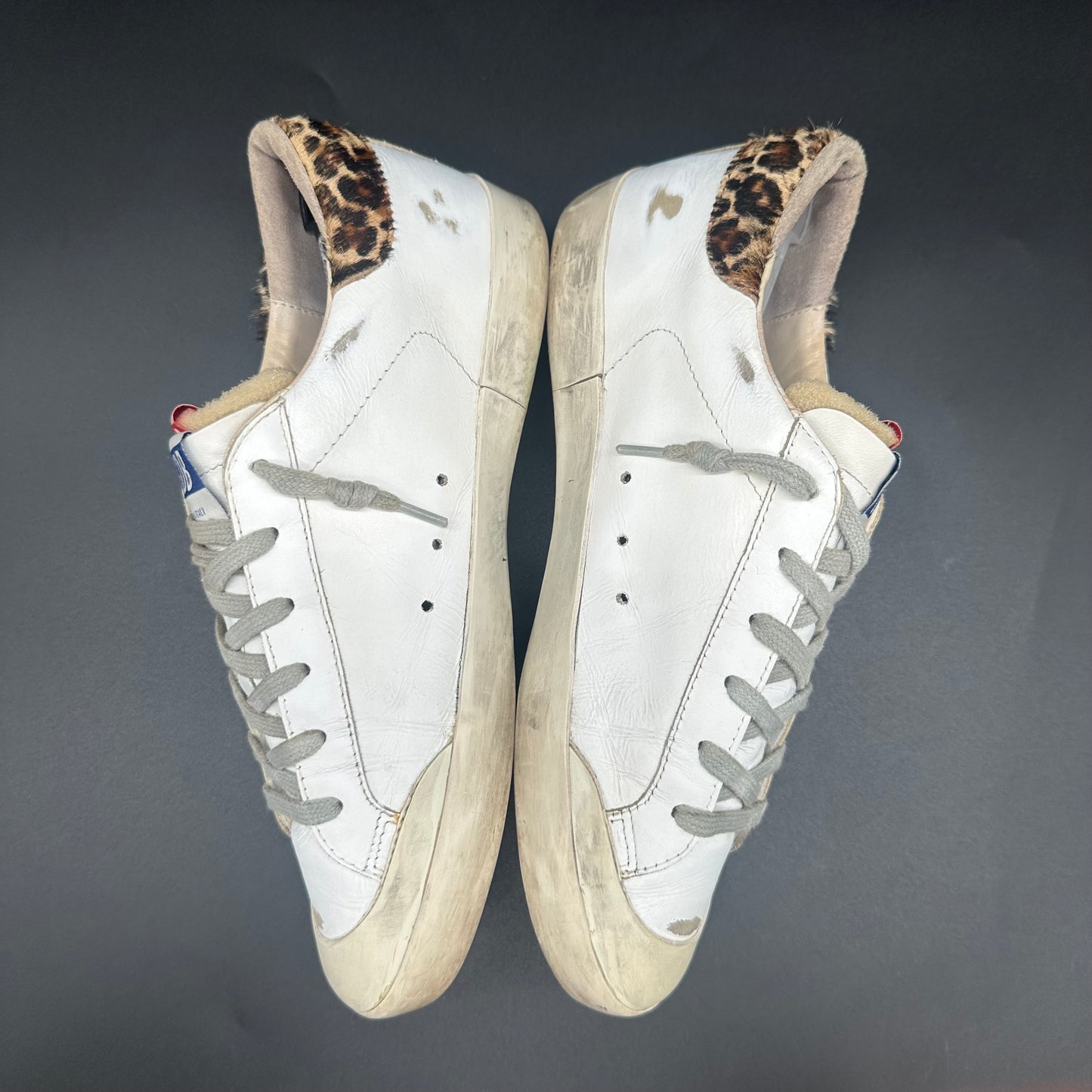 Golden Goose Superstar - Blanc Noir Léopard C1188