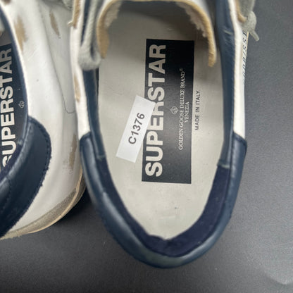 Golden Goose Superstar - Blanc Bleu Beige C1376