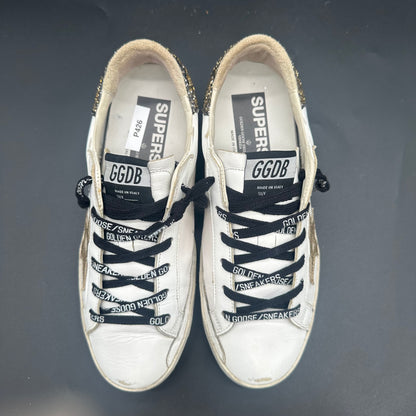 Golden Goose Superstar - Blanc Or Paillettes P426
