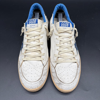 Golden Goose Ballstar - Blanc Bleu C1323