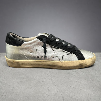 Golden Goose Superstar - Argent Noir C1448