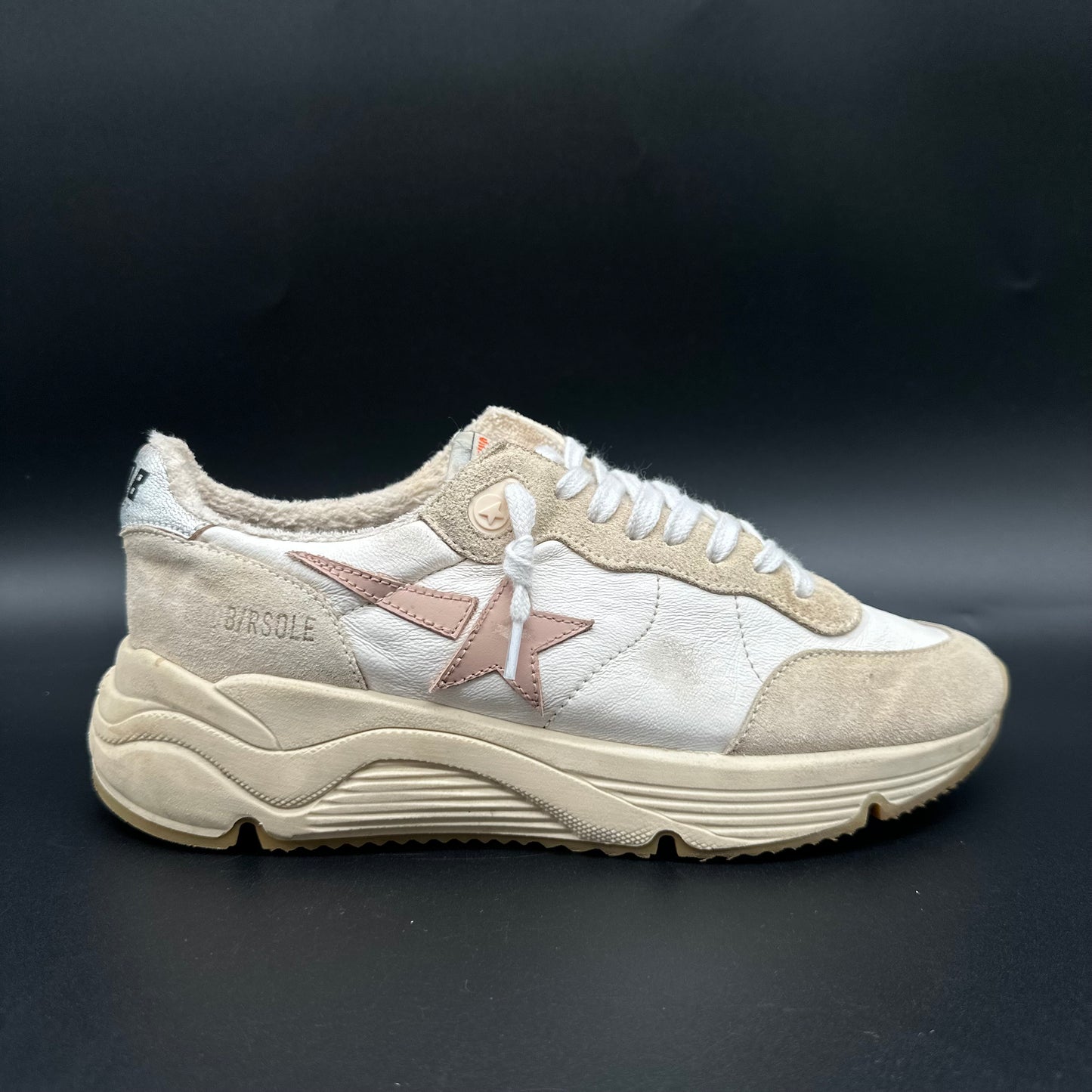 Golden Goose Running - Blanc Beige Rose C1217