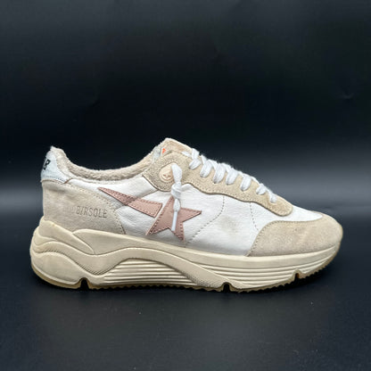 Golden Goose Running - Blanc Beige Rose C1217