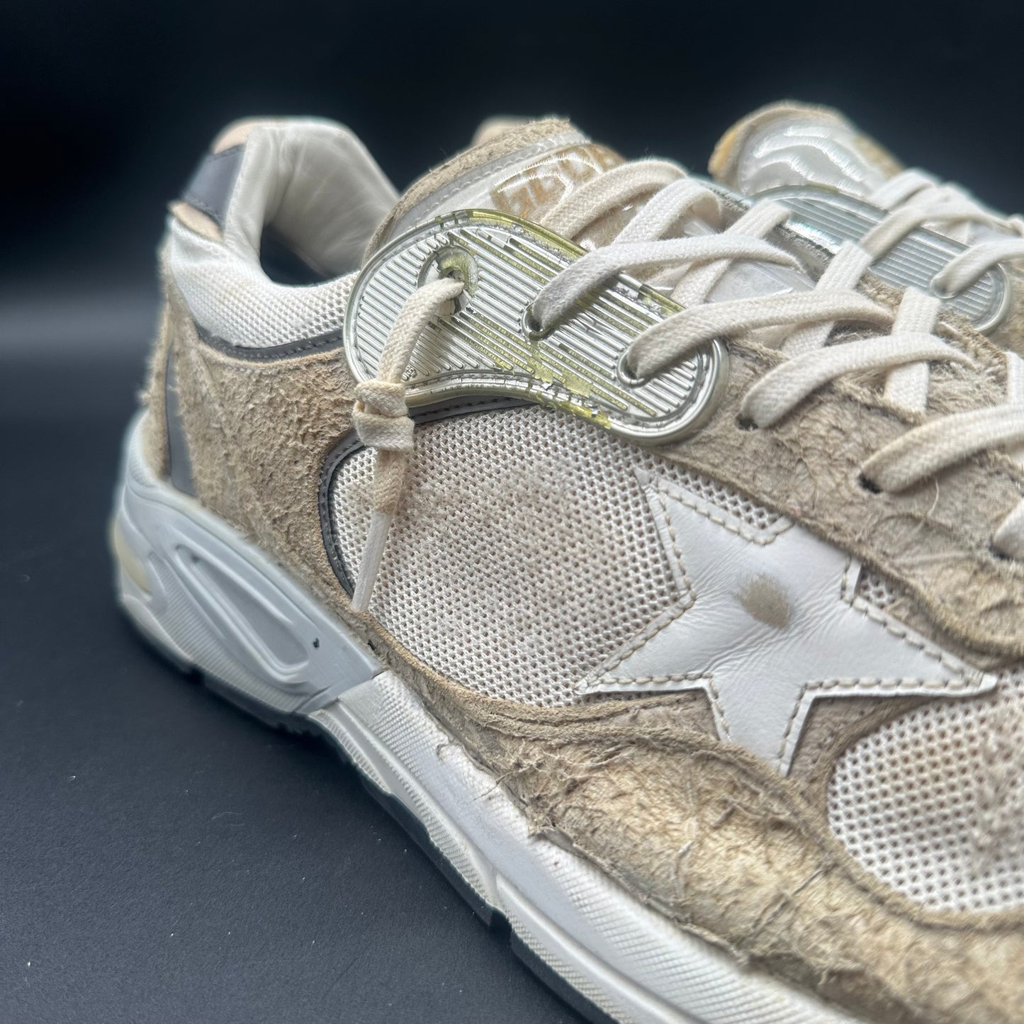 Golden Goose Dad-Star - Beige Blanc C1434