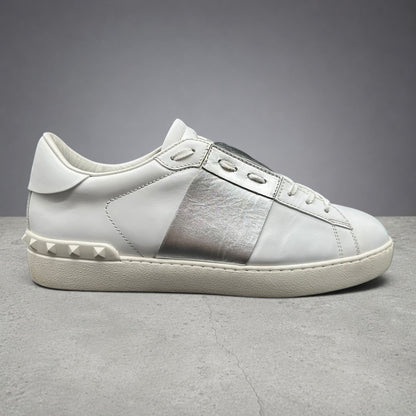 Valentino Open - Blanc Argent C1347
