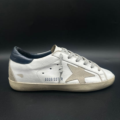Golden Goose Superstar - Blanc Beige Bleu C1225