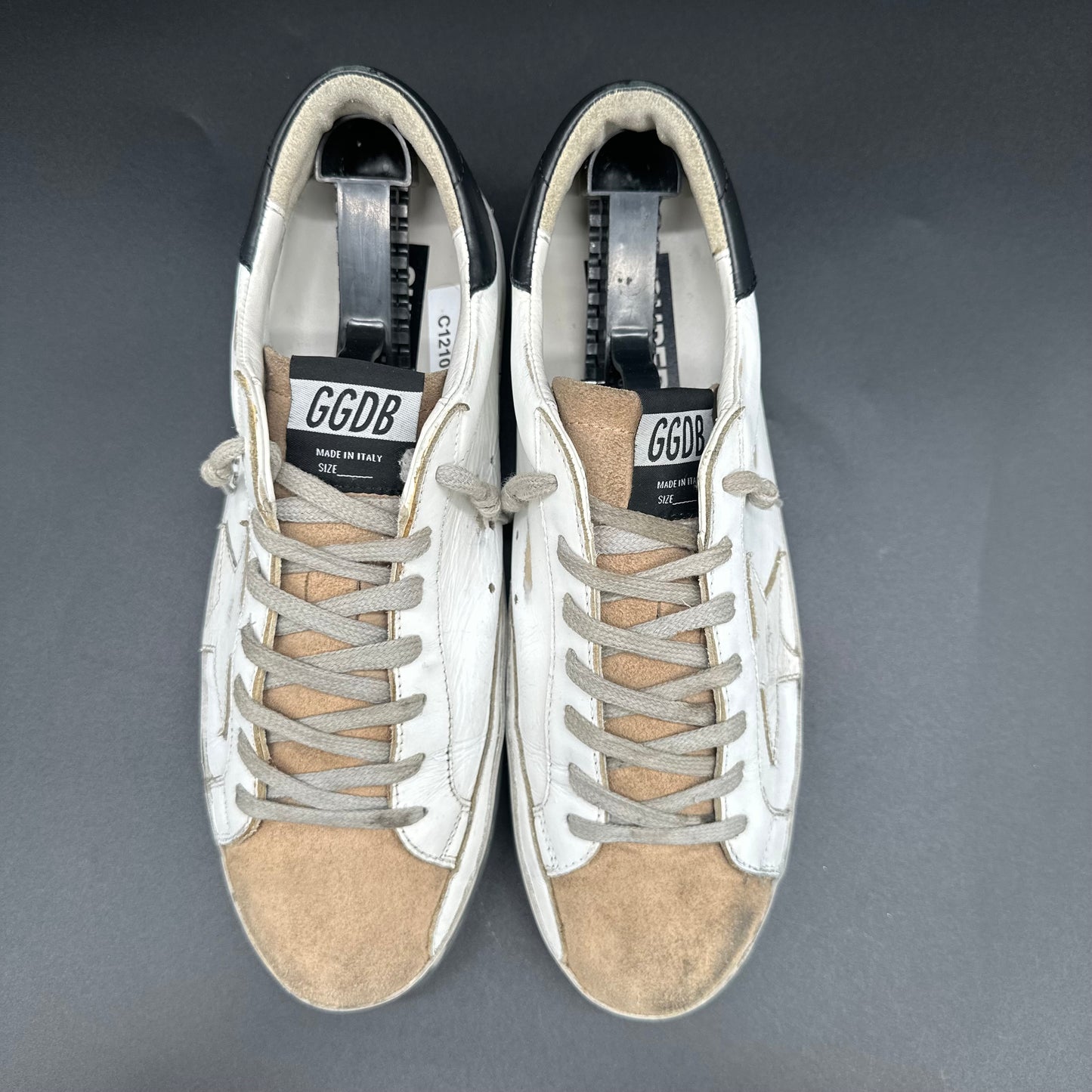 Golden Goose Superstar - Blanc Noir Marron C1210