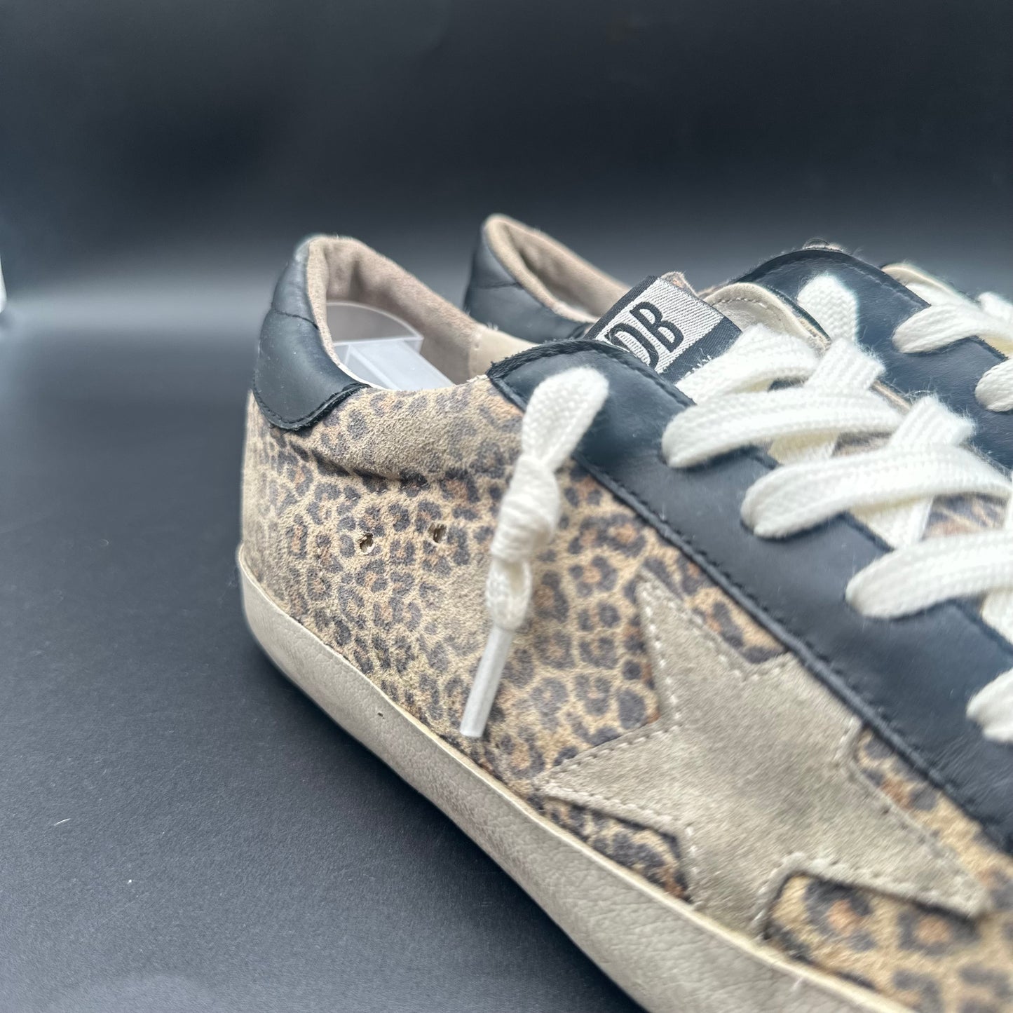 Golden Goose Superstar - Léopard Noir C1365