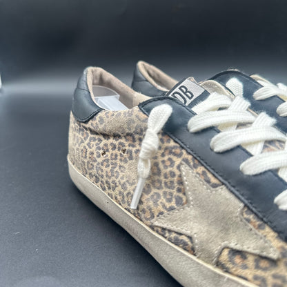 Golden Goose Superstar - Léopard Noir C1365