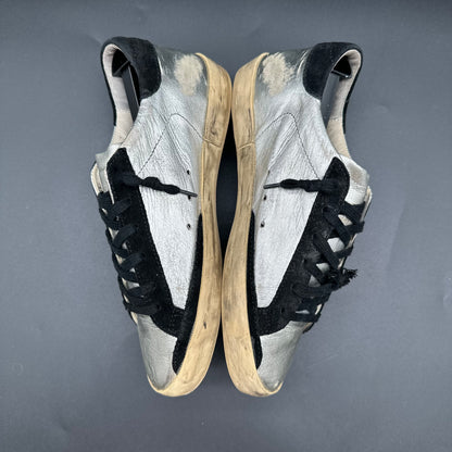 Golden Goose Superstar - Argent Noir C1448