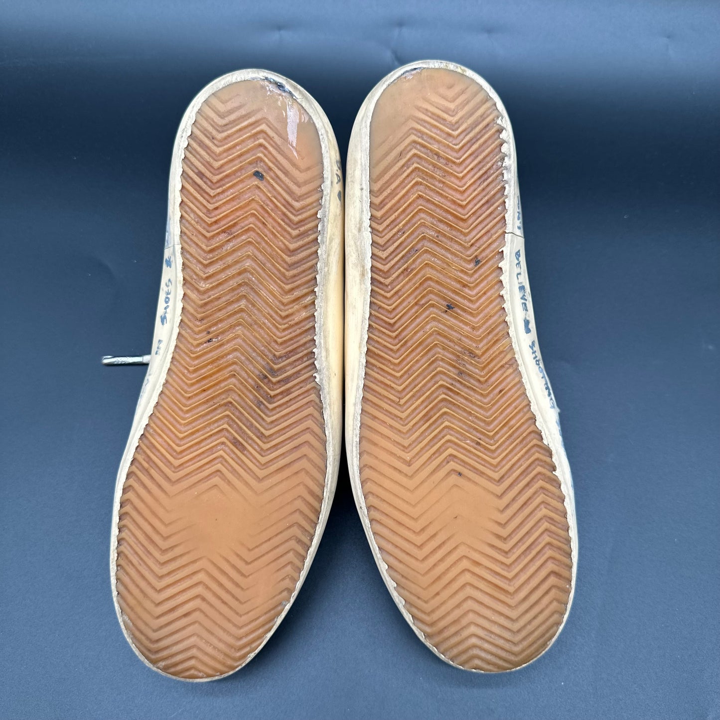 Golden Goose Superstar - Blanc Marron Argent Paillettes C1324