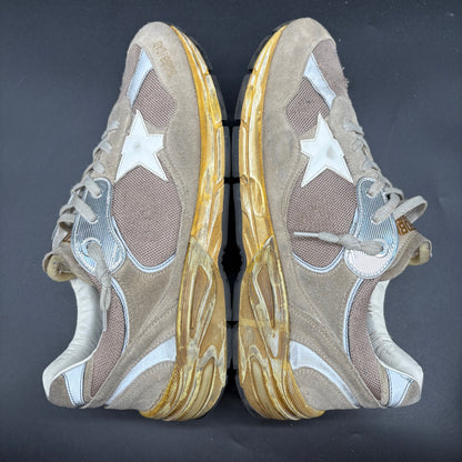 Golden Goose Dad-Star - Kaki Marron K36