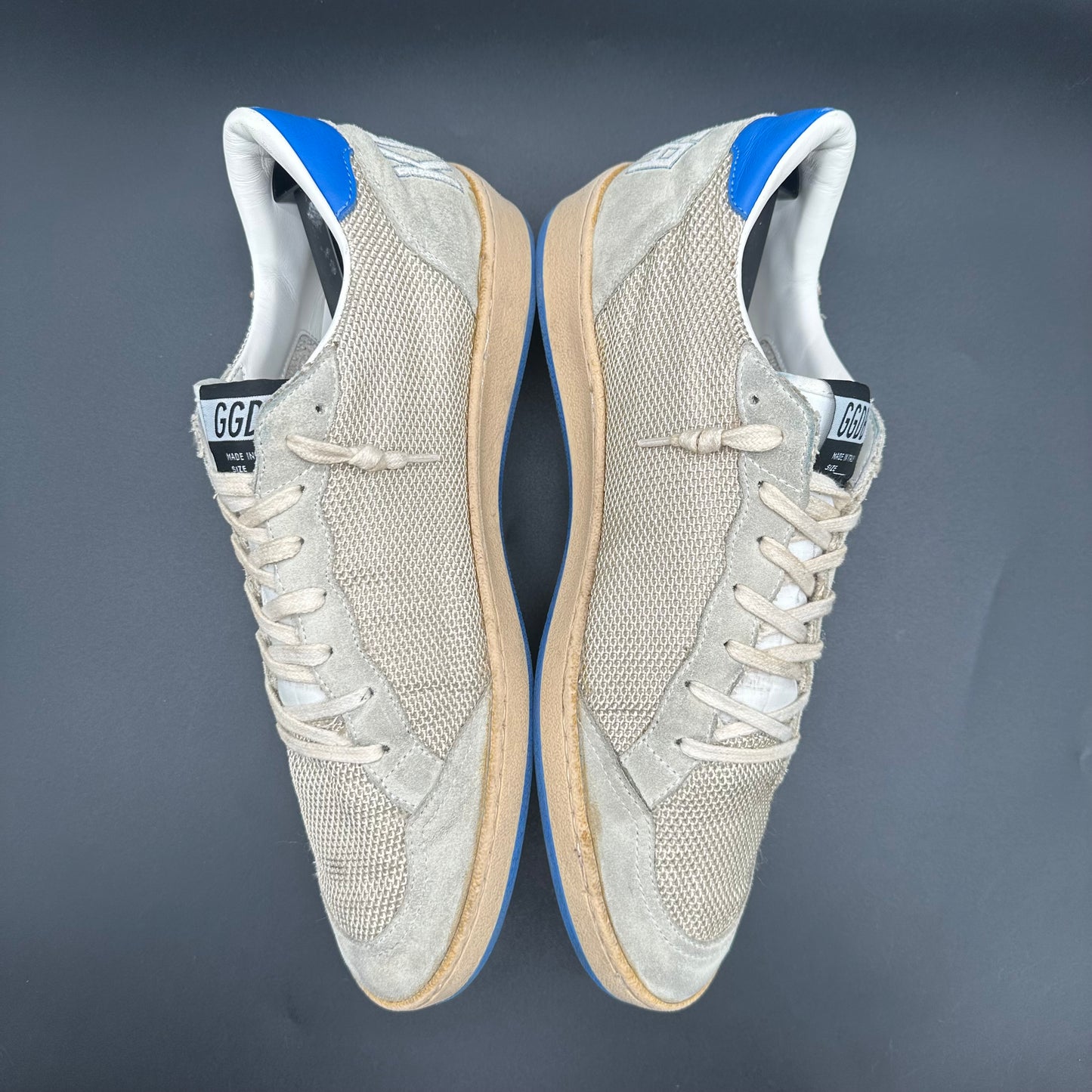 Golden Goose Ballstar - Beige Bleu C1272