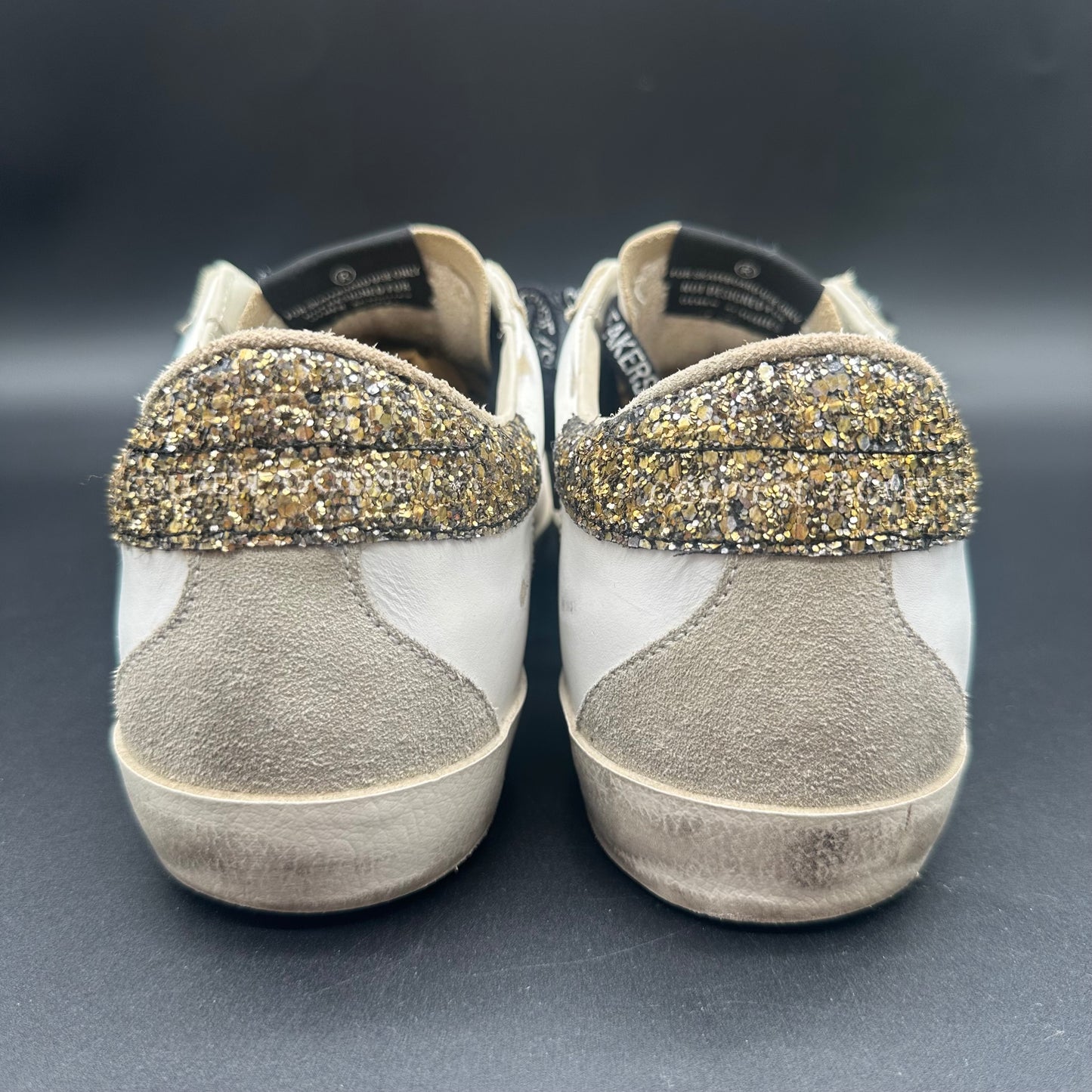 Golden Goose Superstar - Blanc Or Paillettes P426