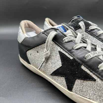 Golden Goose Superstar - Noir Argent Paillettes K49