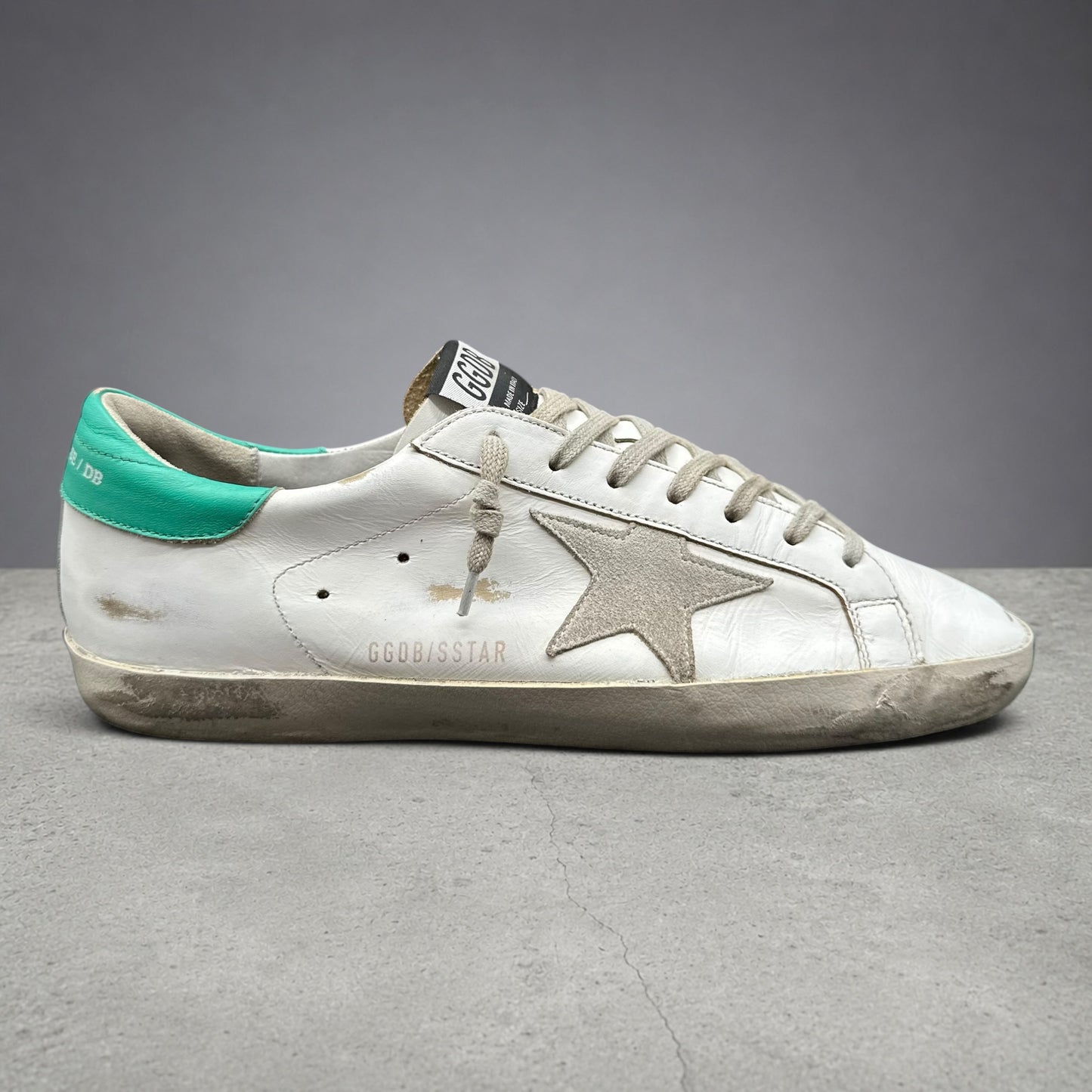 Golden Goose Superstar - Blanc Beige Vert C1451