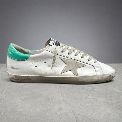Golden Goose Superstar - Blanc Beige Vert C1451