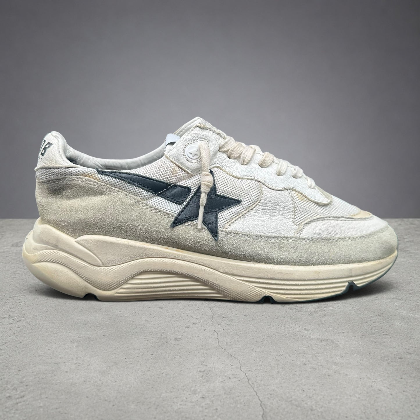 Golden Goose Running - Beige Noir C1174
