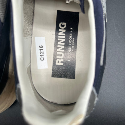 Golden Goose Running - Bleu Gris C1216