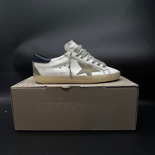 Golden Goose Superstar - Blanc/Bleu Marine ▫️