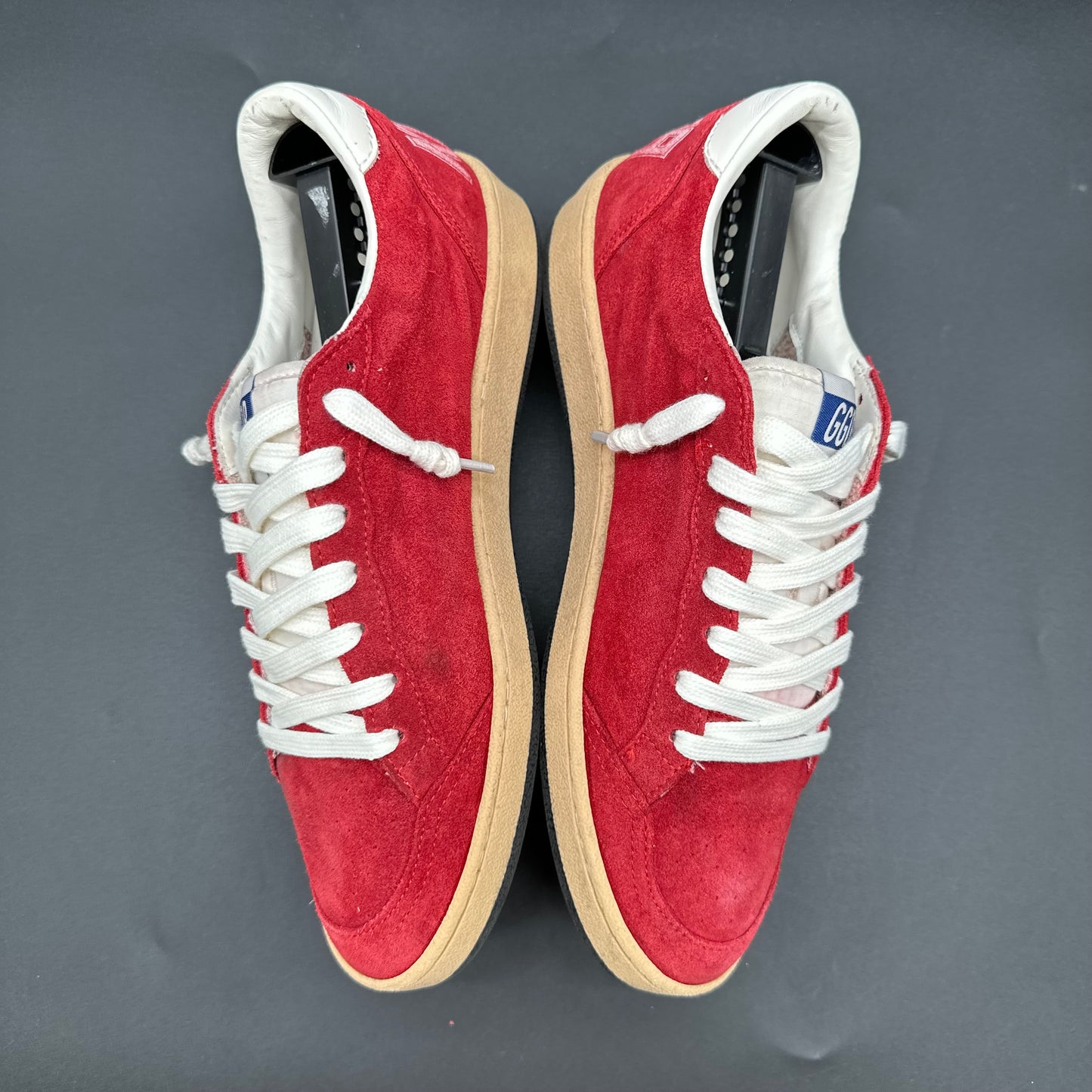 Golden Goose Ballstar - Rouge Blanc C1463