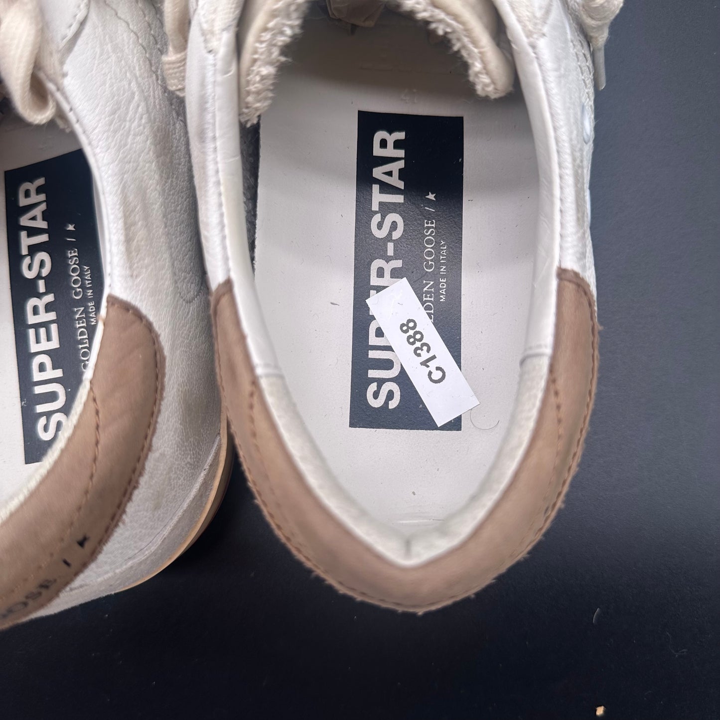 Golden Goose Superstar - Blanc Beige Noir C1388