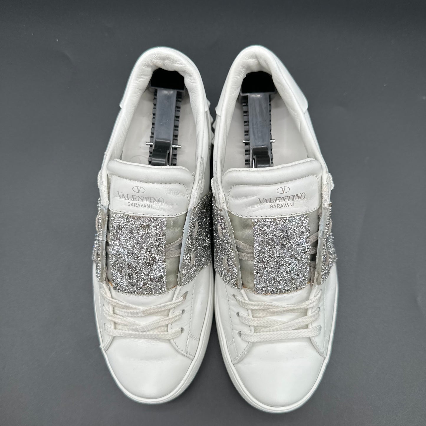 Valentino Open - Blanc Paillettes C1348