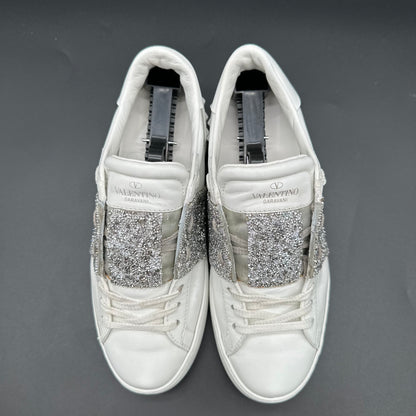 Valentino Open - Blanc Paillettes C1348