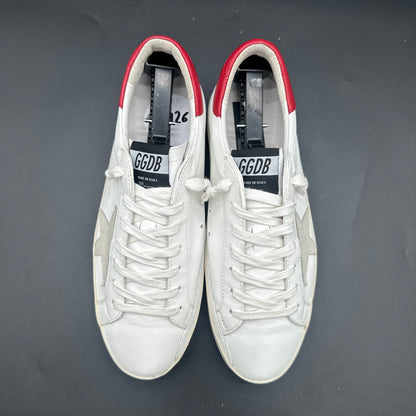 Golden Goose Superstar - Blanc Beige Rouge C1426